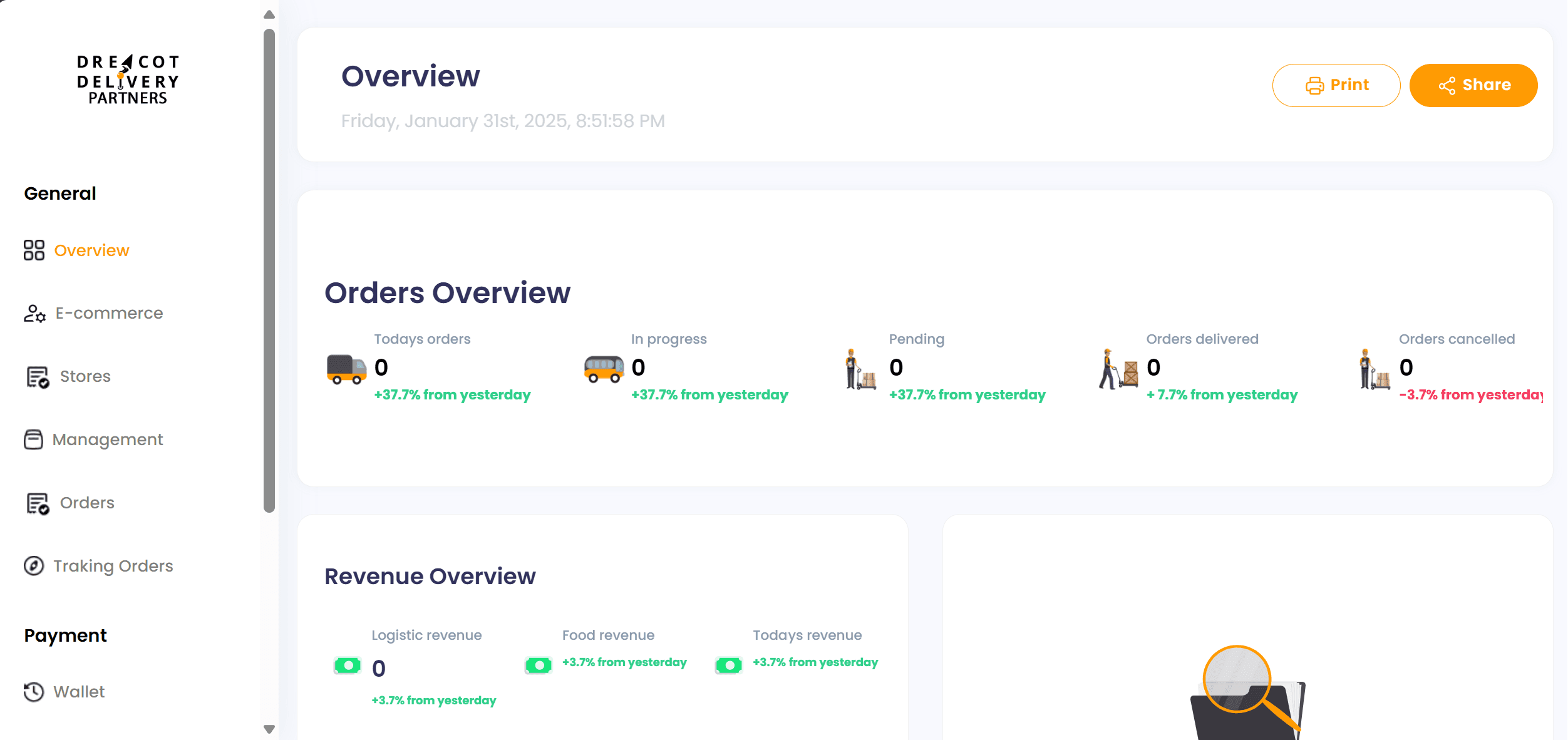 Delivery App Platform